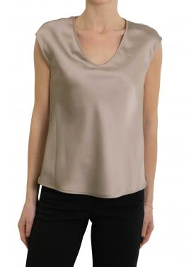 Top senza maniche scollo a v vestibilità fluida Imperial